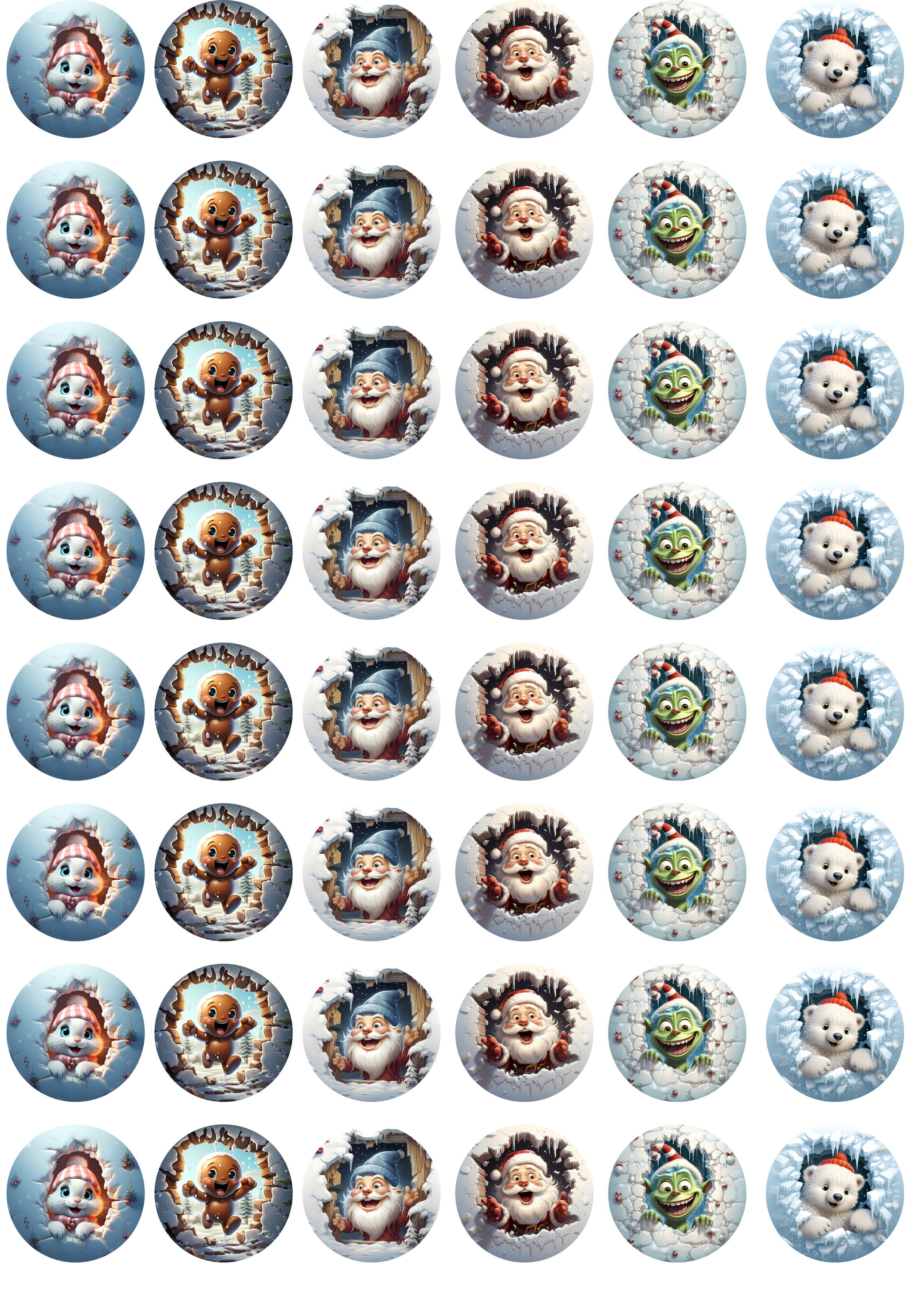 Keksaufleger Weihnachten