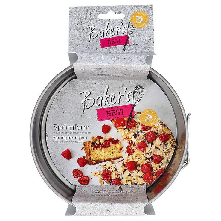 Baker’s Best Springform Ø 18 cm – extra hoch 8,5 cm