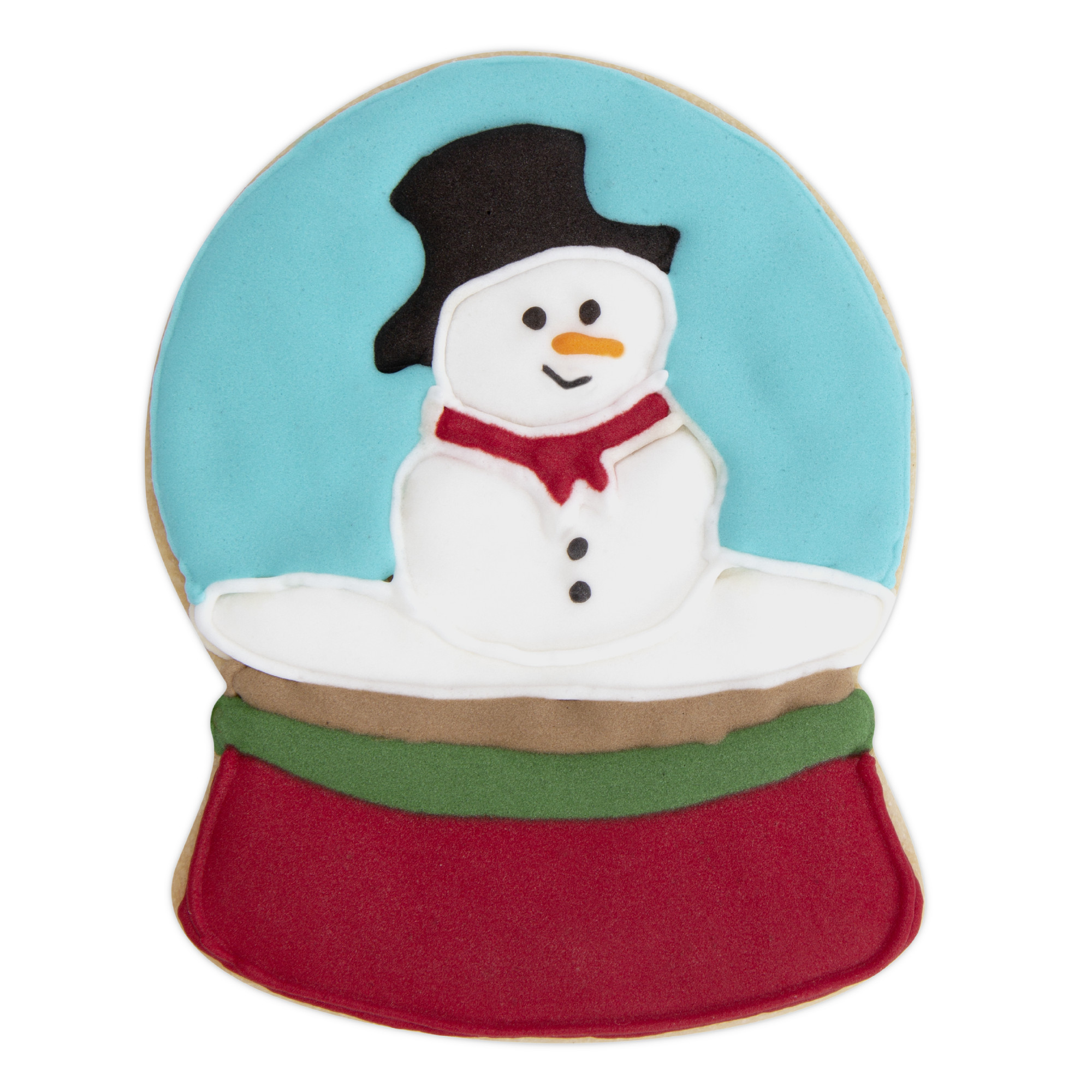 Präge-Ausstecher – Schneemann Glaskugel 