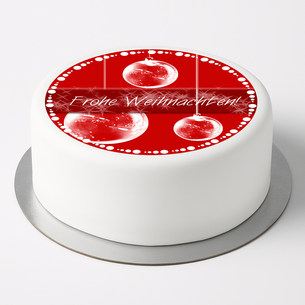 Tortenaufleger Weihnachten