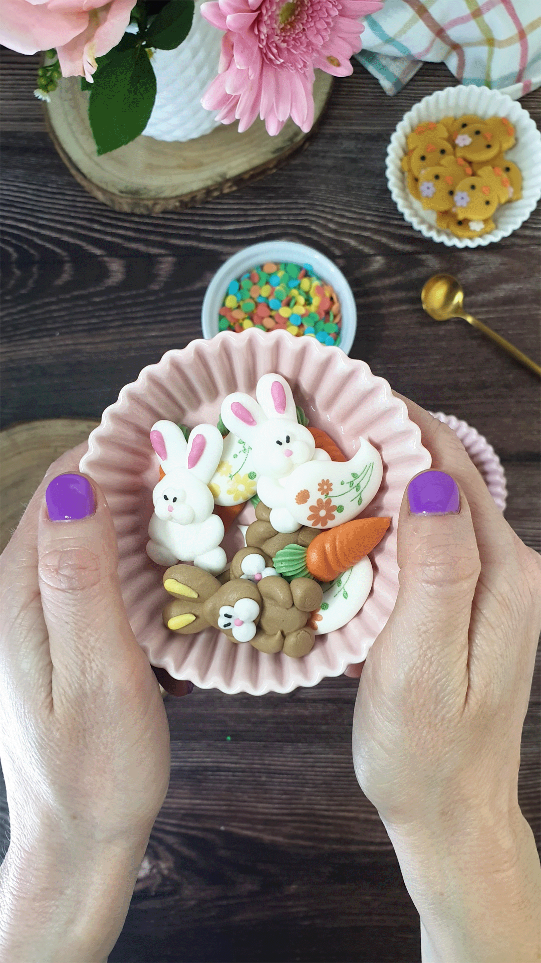 Zuckerdekoration – Ostern (5-teilig)