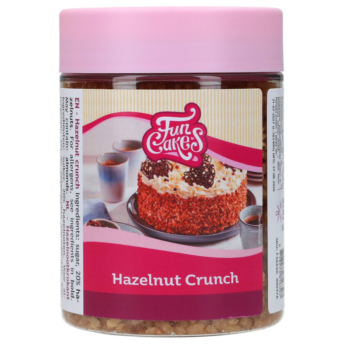 FunCakes Haselnusskrokant – Haselnuss-Crunch 200 g
