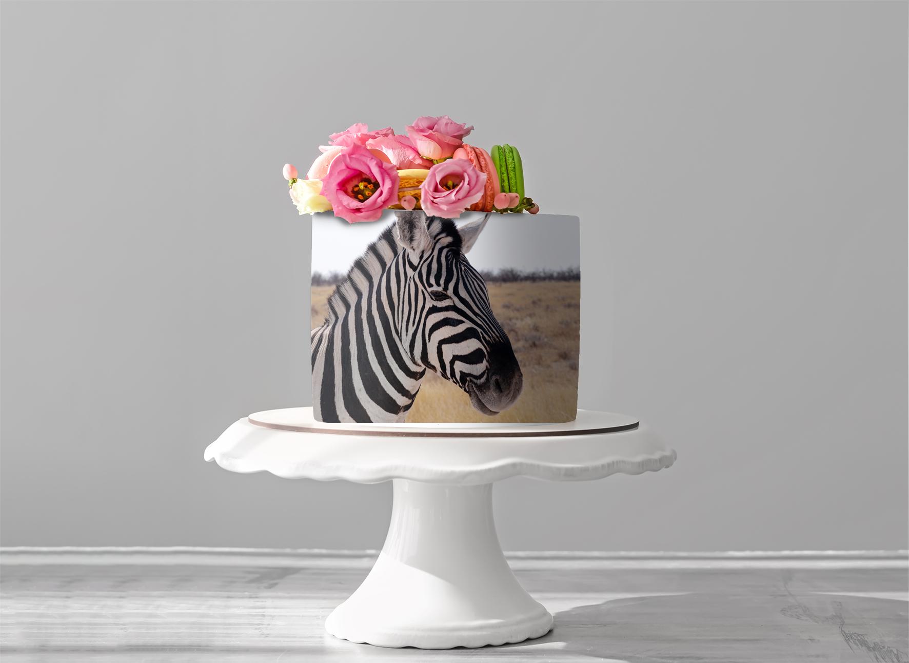 Deko Fondant  Zebra