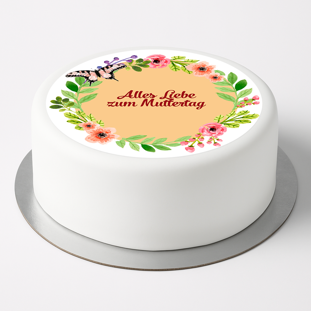 Tortenaufleger Muttertag