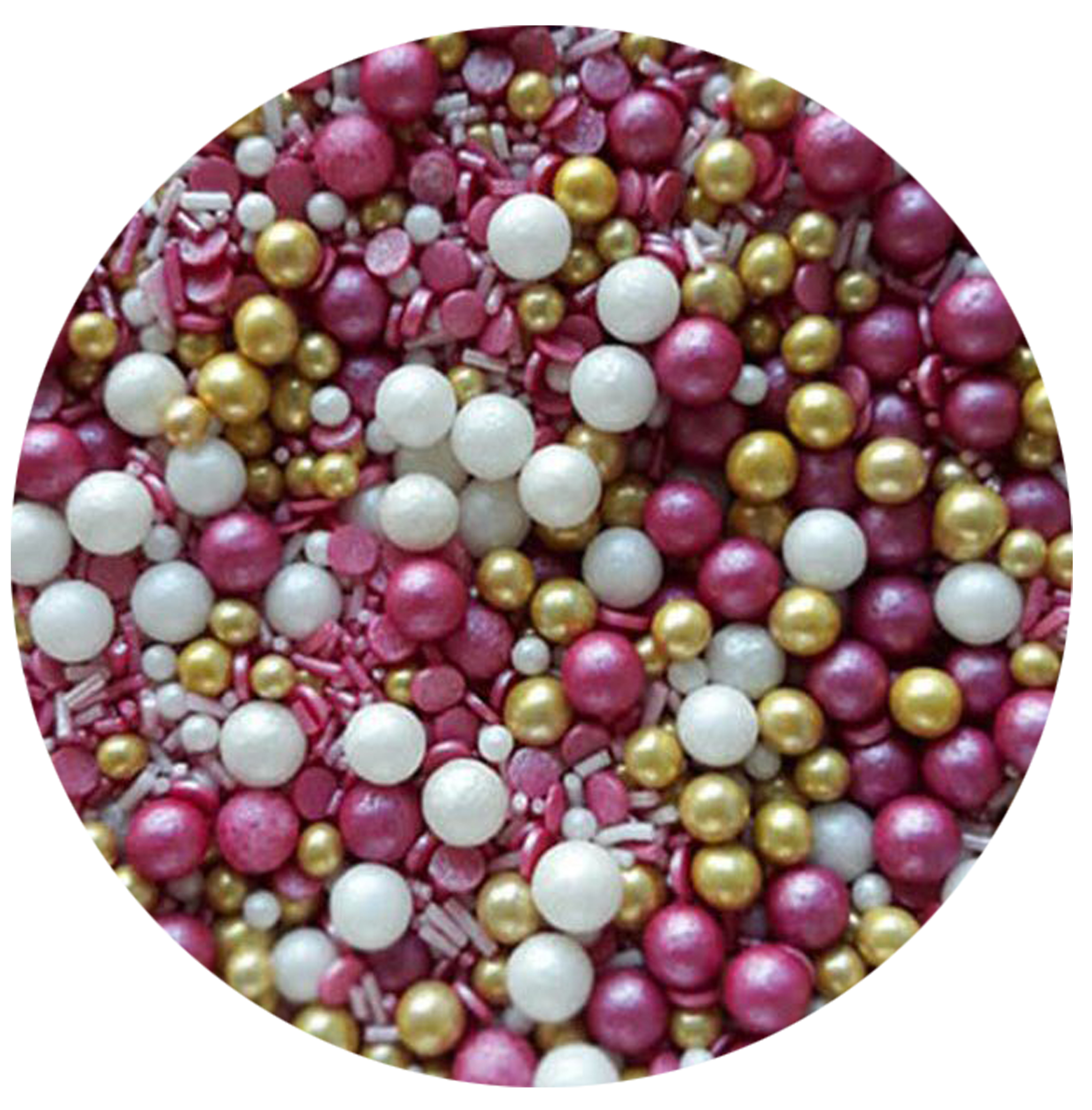 Streudekor Sprinkle Perlenzauber lila 90g - DE85024
