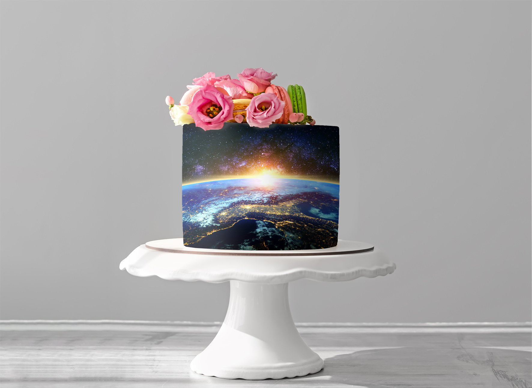 Deko Fondant Erde