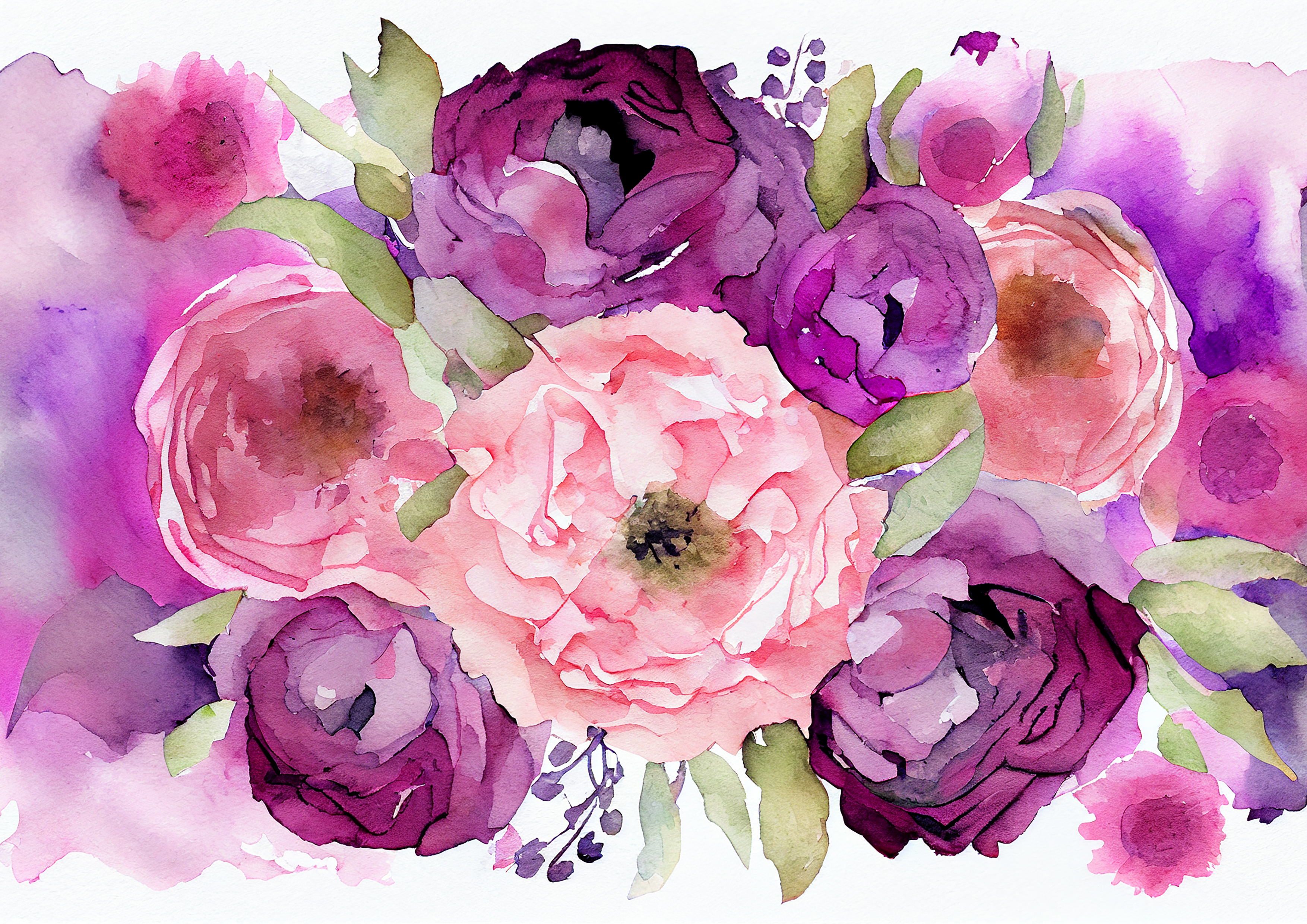 Wafer Paper / Oblatenpapier  Blumen