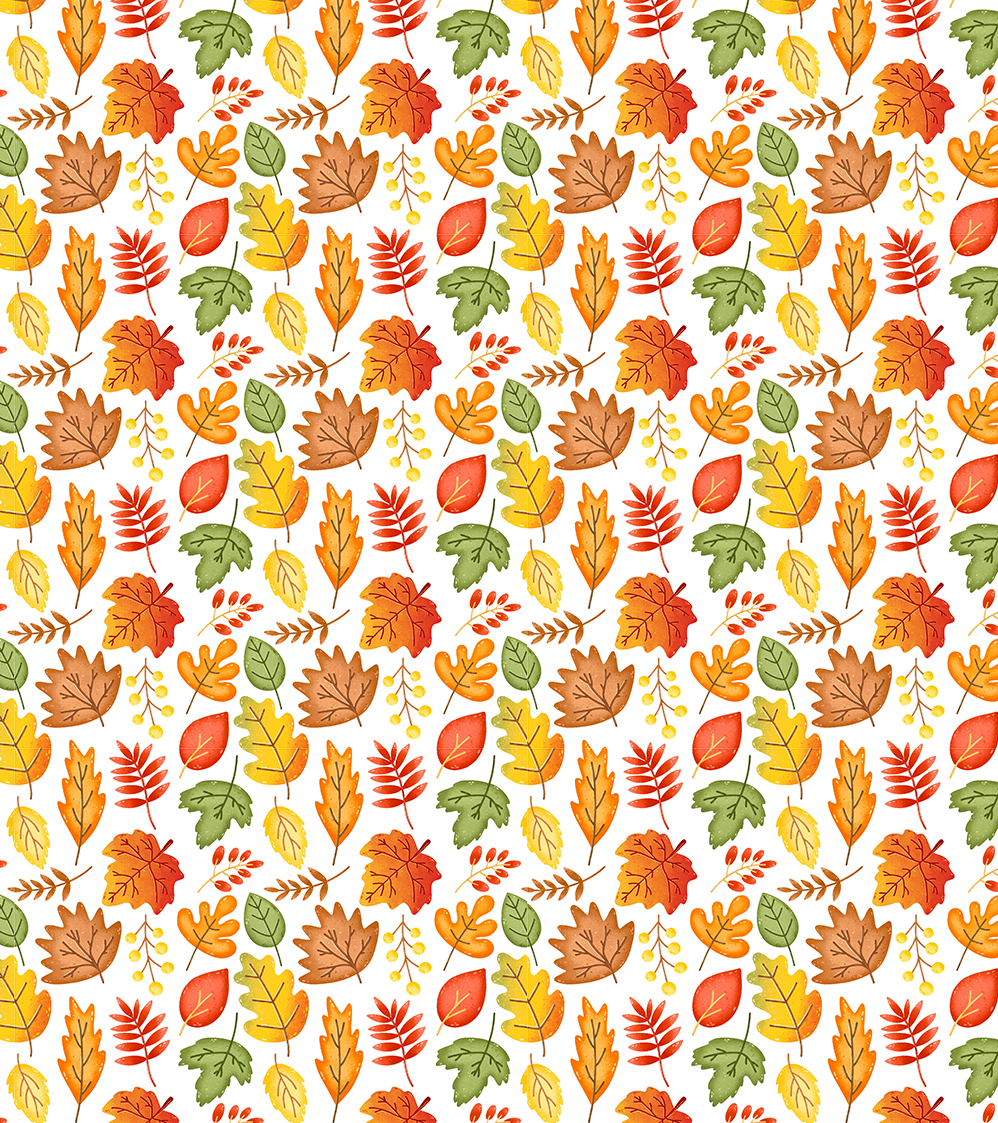 Schokoladen Transferfolie Herbst 