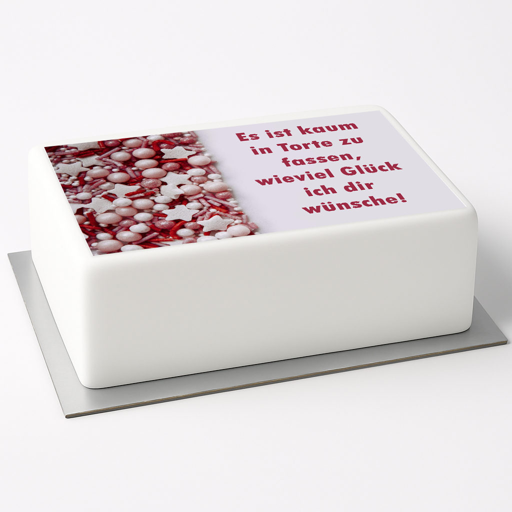 Tortenaufleger Geburtstag