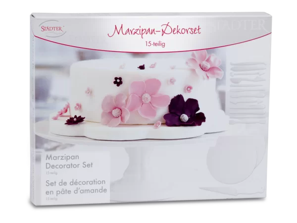 Modellierwerkzeug Set 15-teilig – für Marzipan, Fondant & Modelliermasse