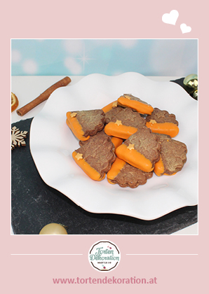 Rezeptkarte Orangenfächer