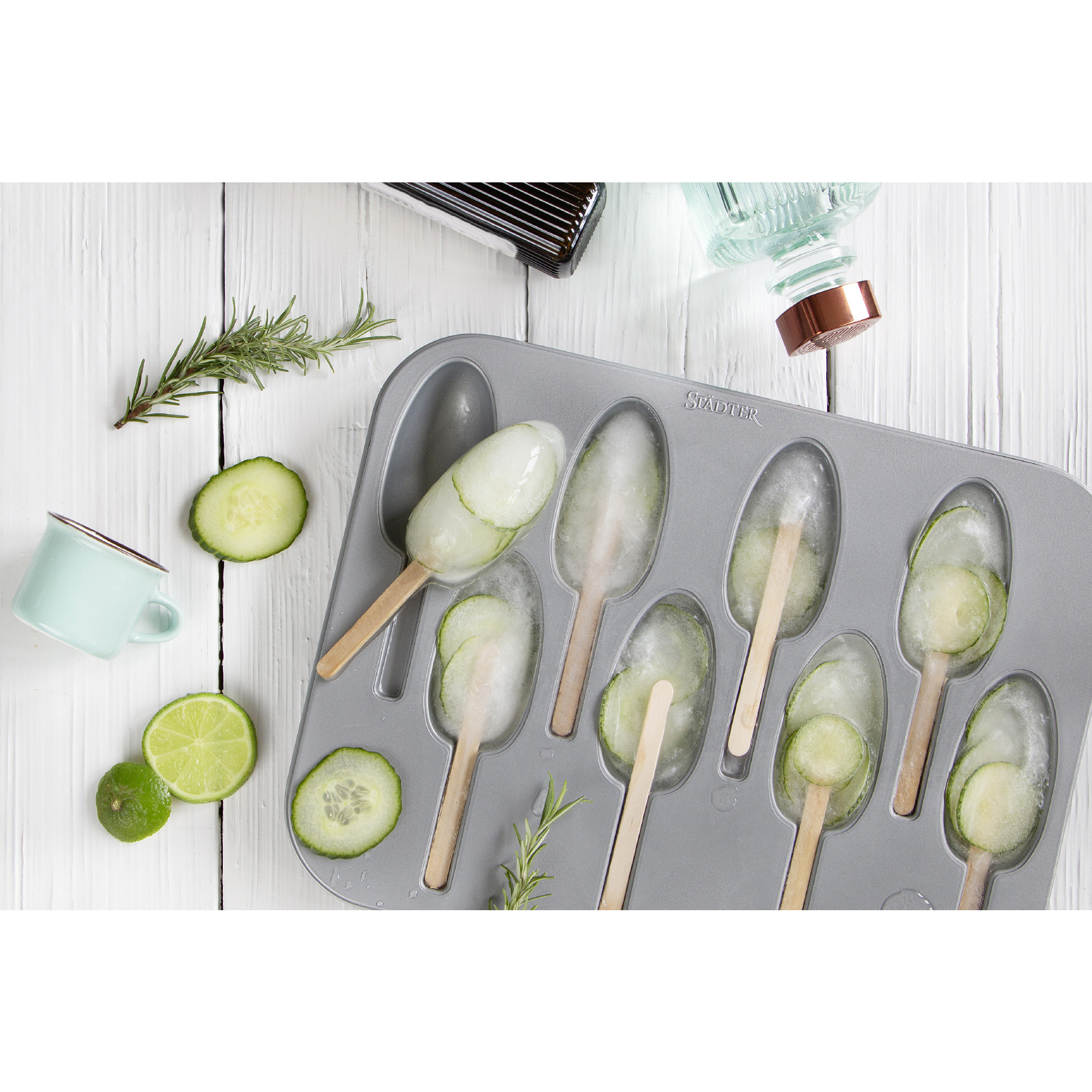 Lollie-am-Stiel-1 Kuchen am Stiel - Lolli Backblech