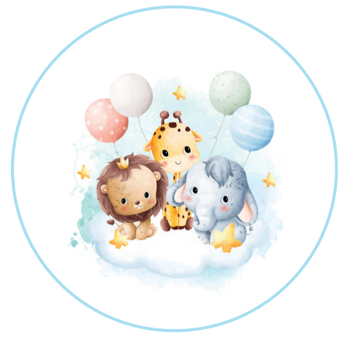 Muffinaufleger Tiere