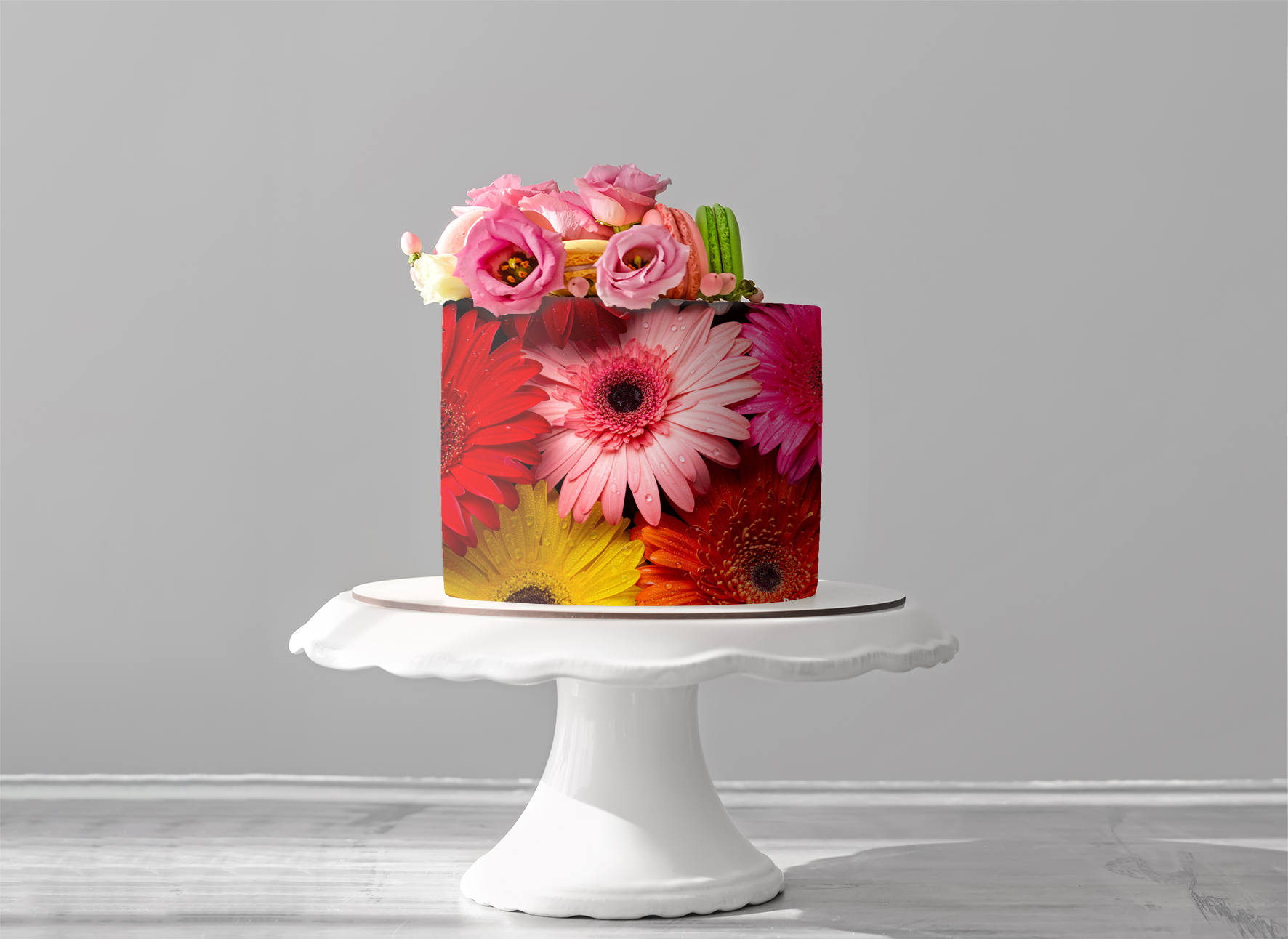 Deko Fondant Gerbera