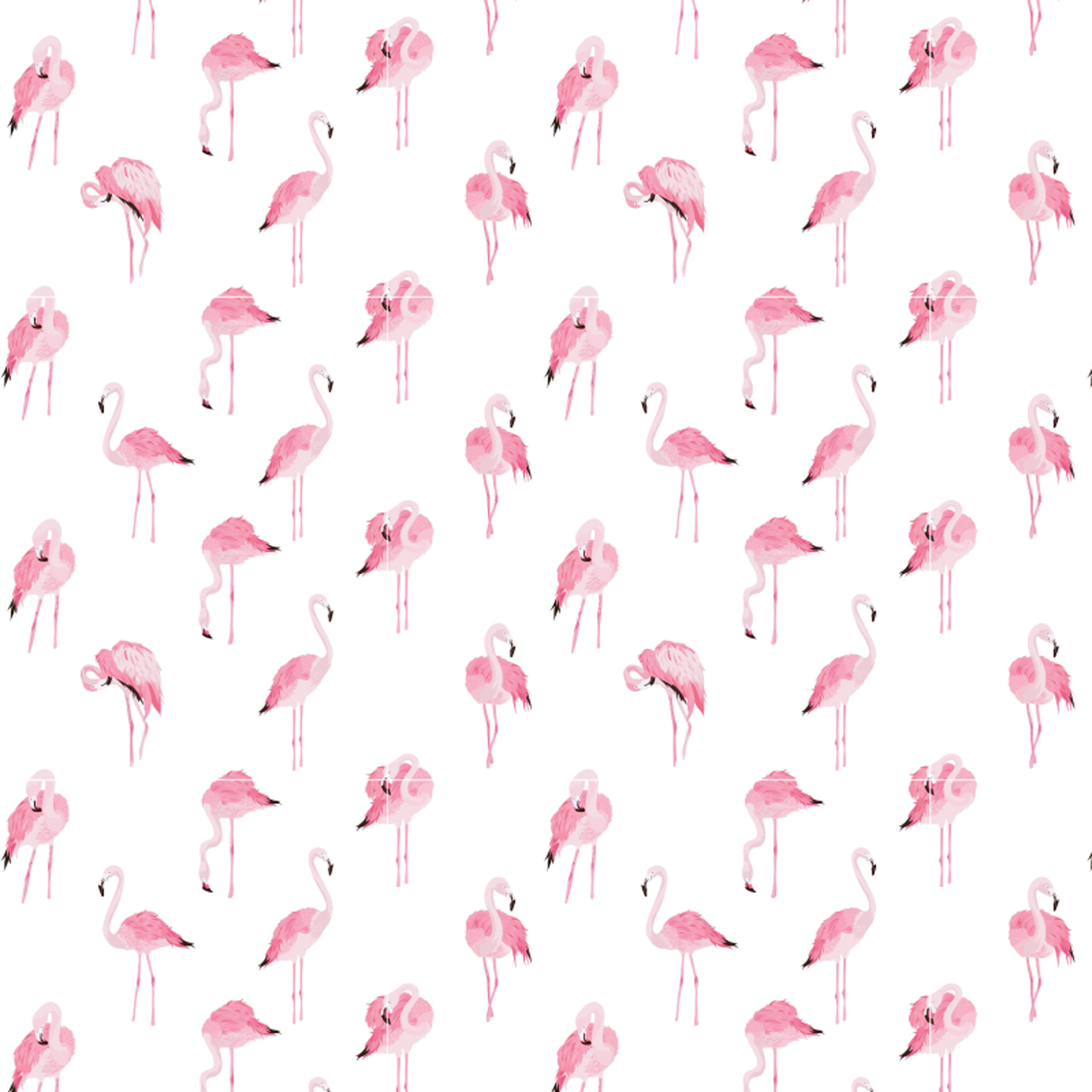 Schokoladen Transferfolie Abziehfolie Flamingo