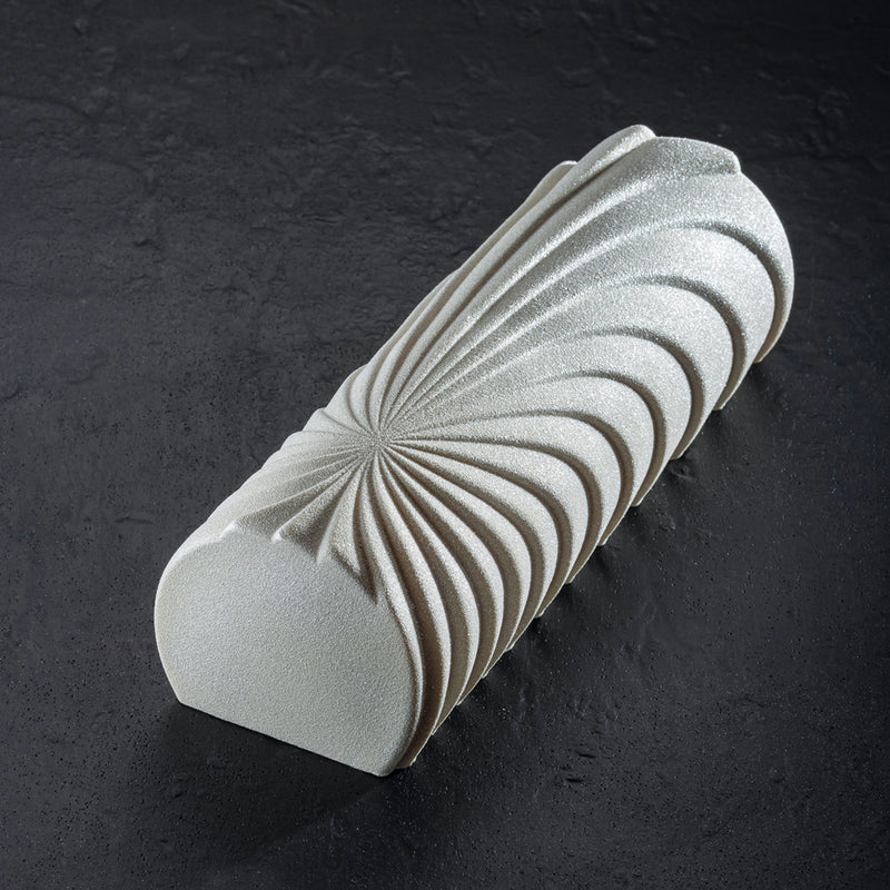 3D Silikon Kuchenform mit elegantem Spiralmuster für Patisserie, Mousse und Dessertkreationen