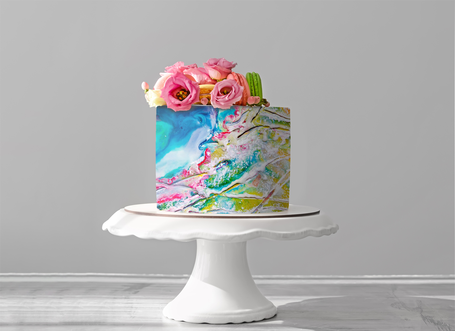 Deko Fondant  Malerei
