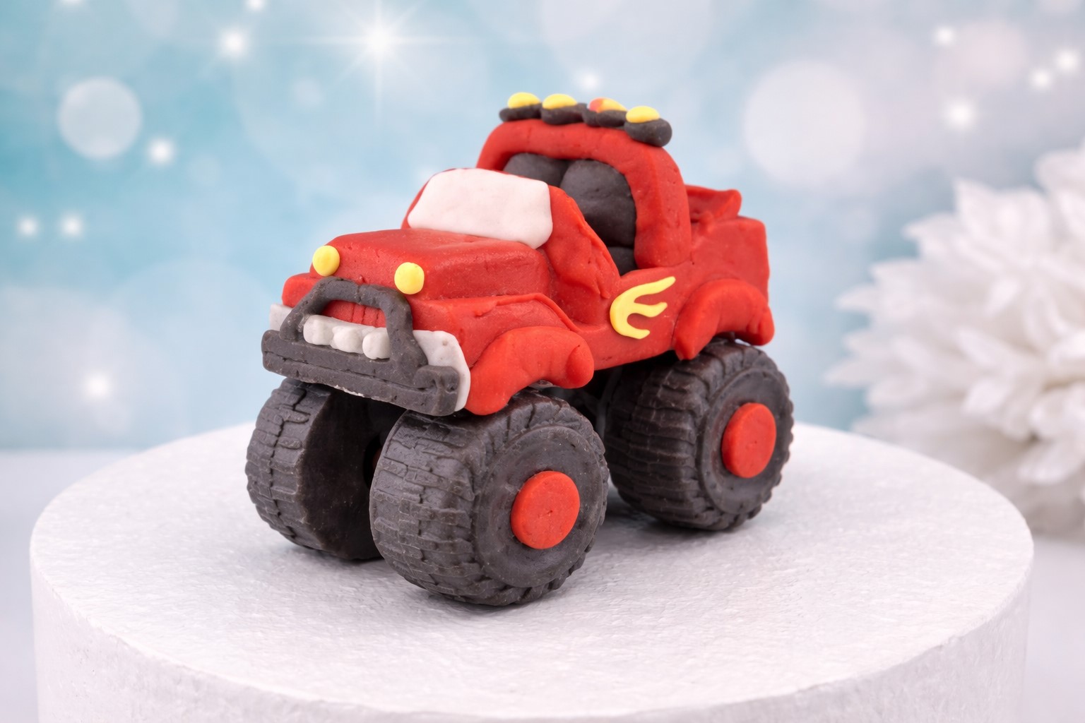 Tortenfigur Monster Truck Auto Quad