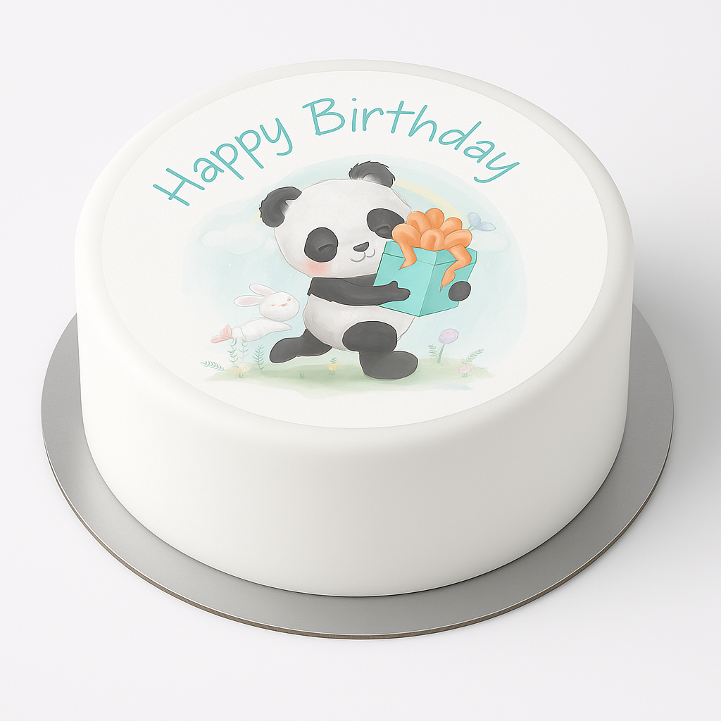 Tortenaufleger Pandabär
