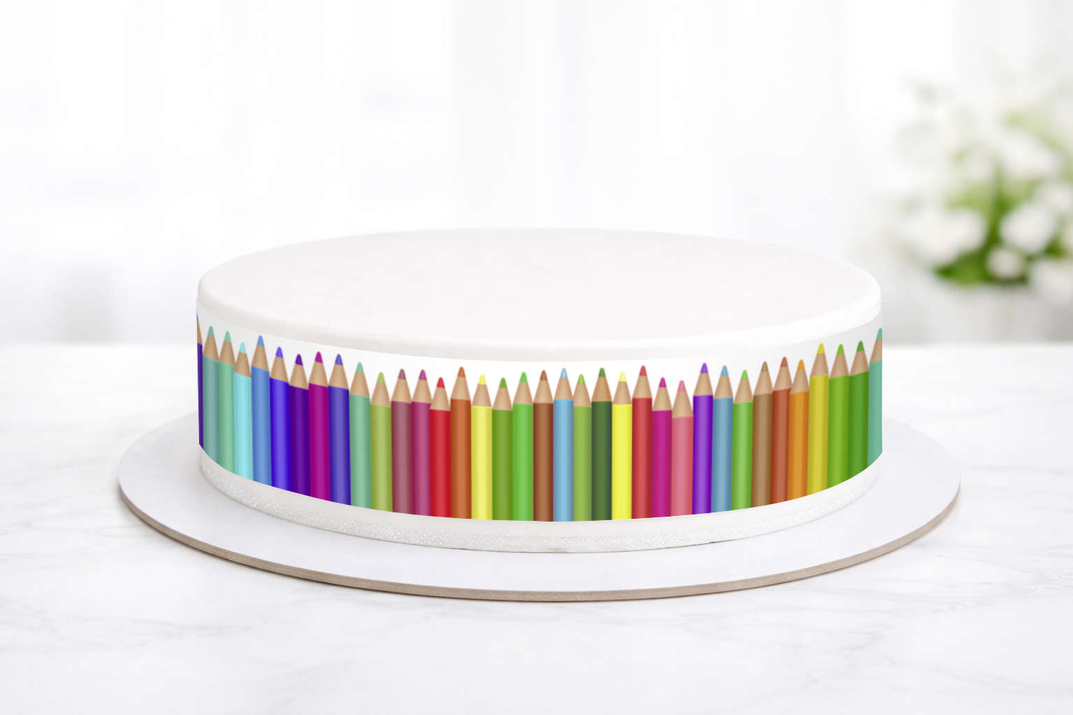 Tortenband Farbstifte 