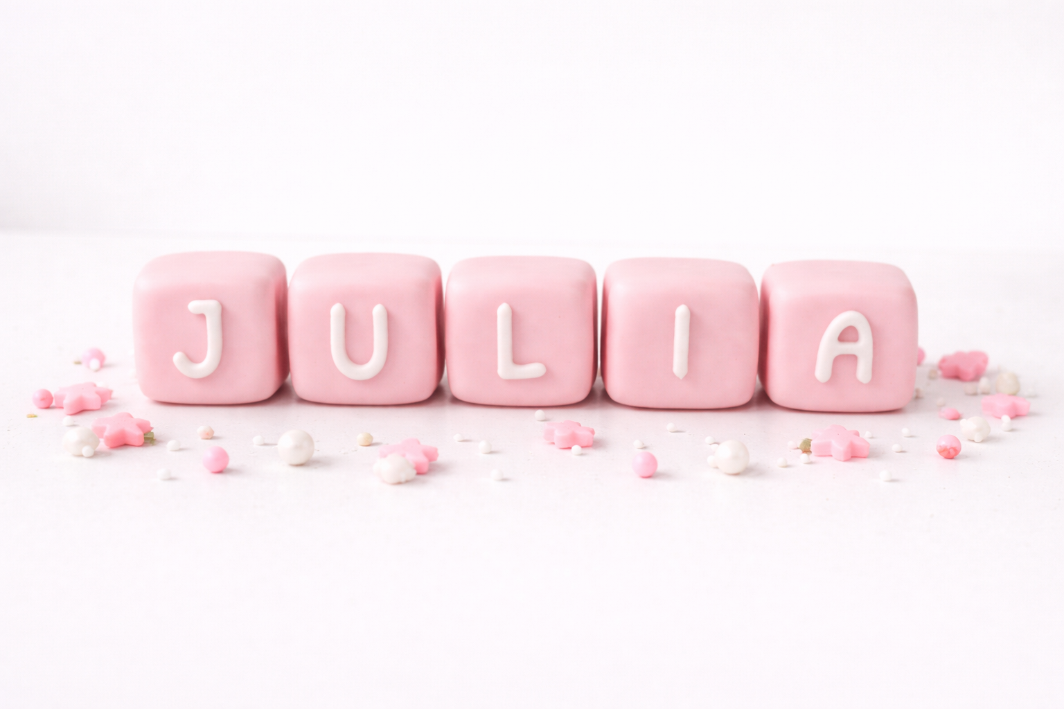 Zucker Buchstabenwürfel- Preis pro Würfel