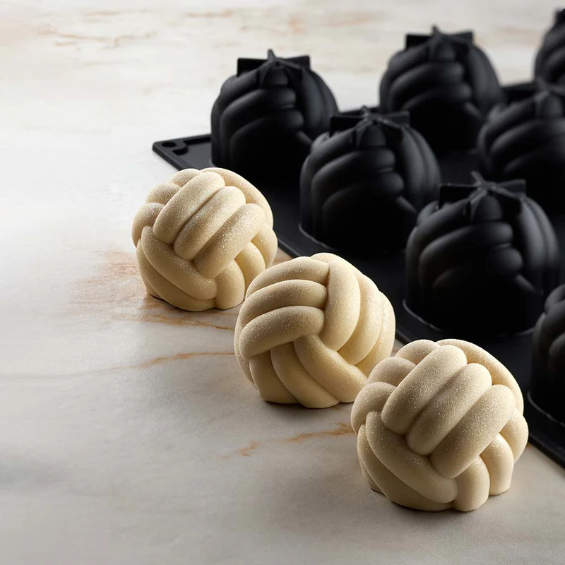 Pavoni Pavoflex PX43115 Nodo – Hochwertige Silikonform für kunstvolle Desserts