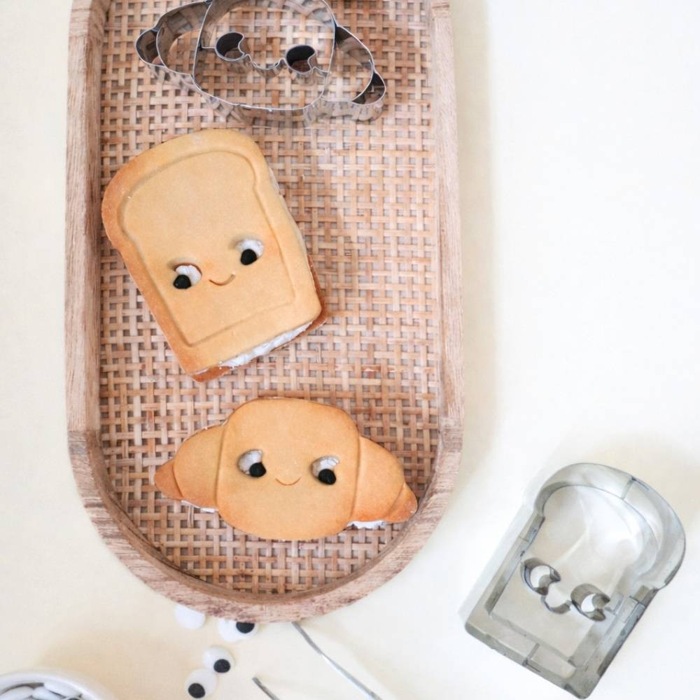 Kawaii Ausstecher Brioche 2-in-1 – Edelstahl