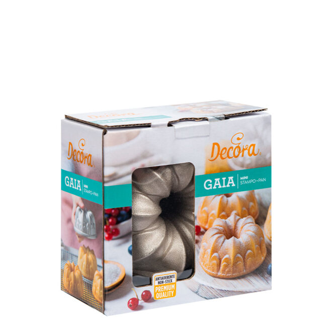 Gugelhupfform Mini Gaia Form – Ø 10 x H 5 cm