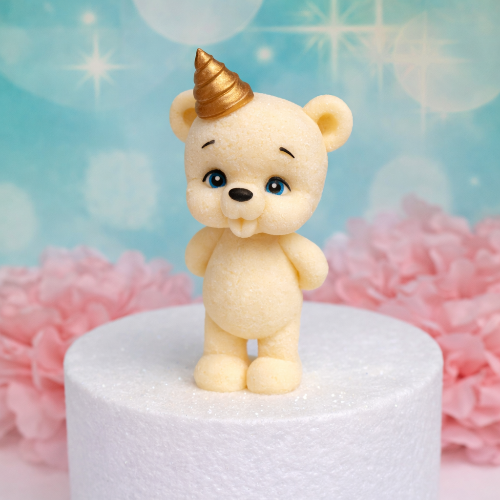 Schokoladenfigur „Bär“ – Weiße Schokolade