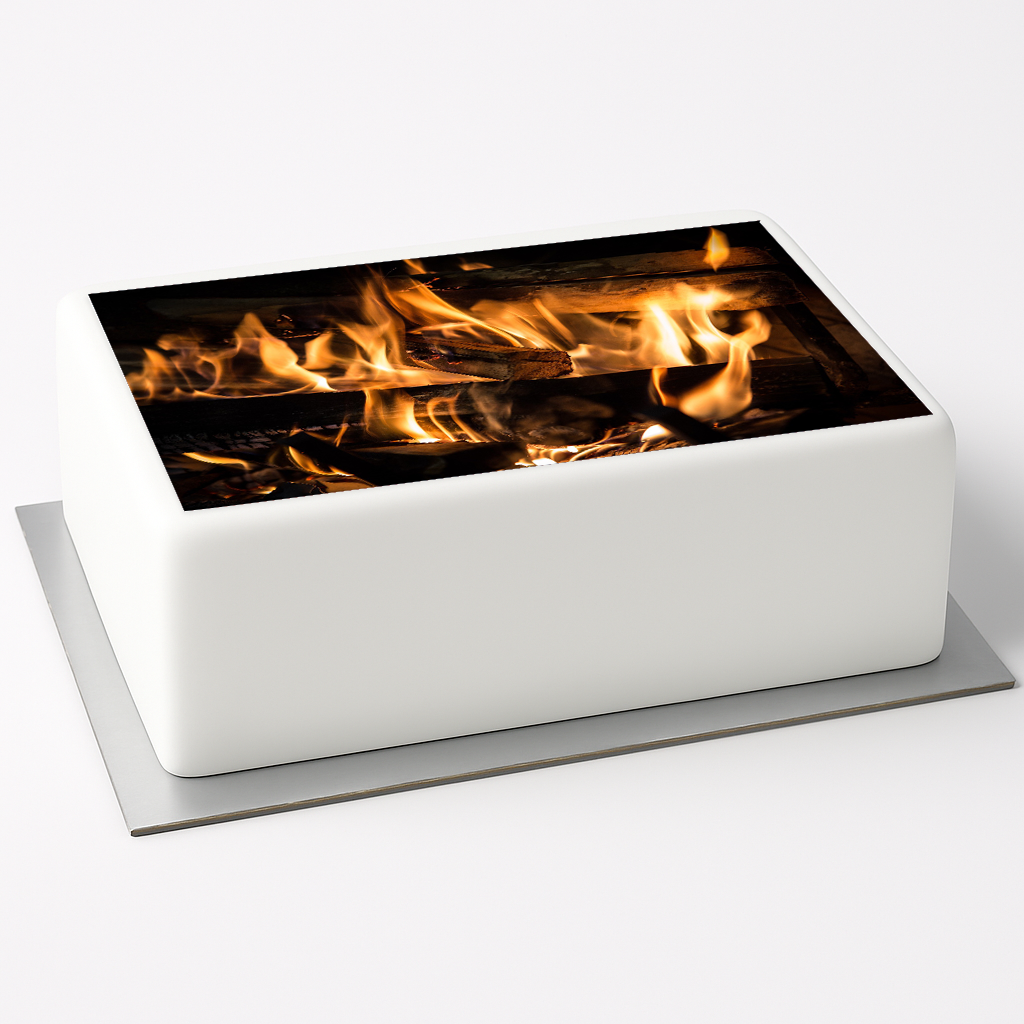 Tortenaufleger Feuer