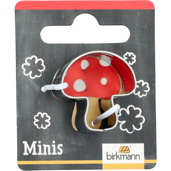 Mini-Ausstechform Pilz – Edelstahl – 2,7 cm A59