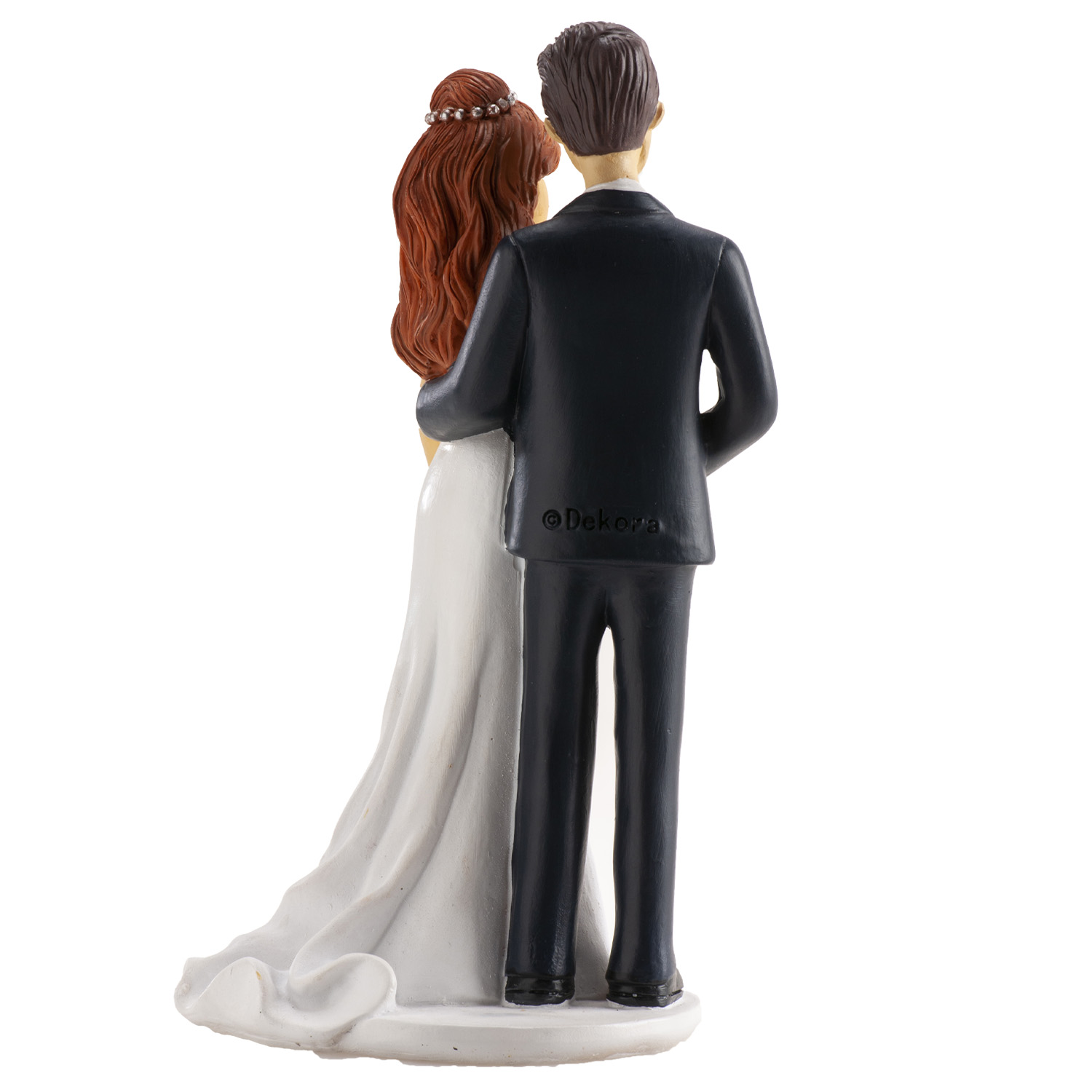 Hochzeitsfigur Brautpaar Hand in Hand