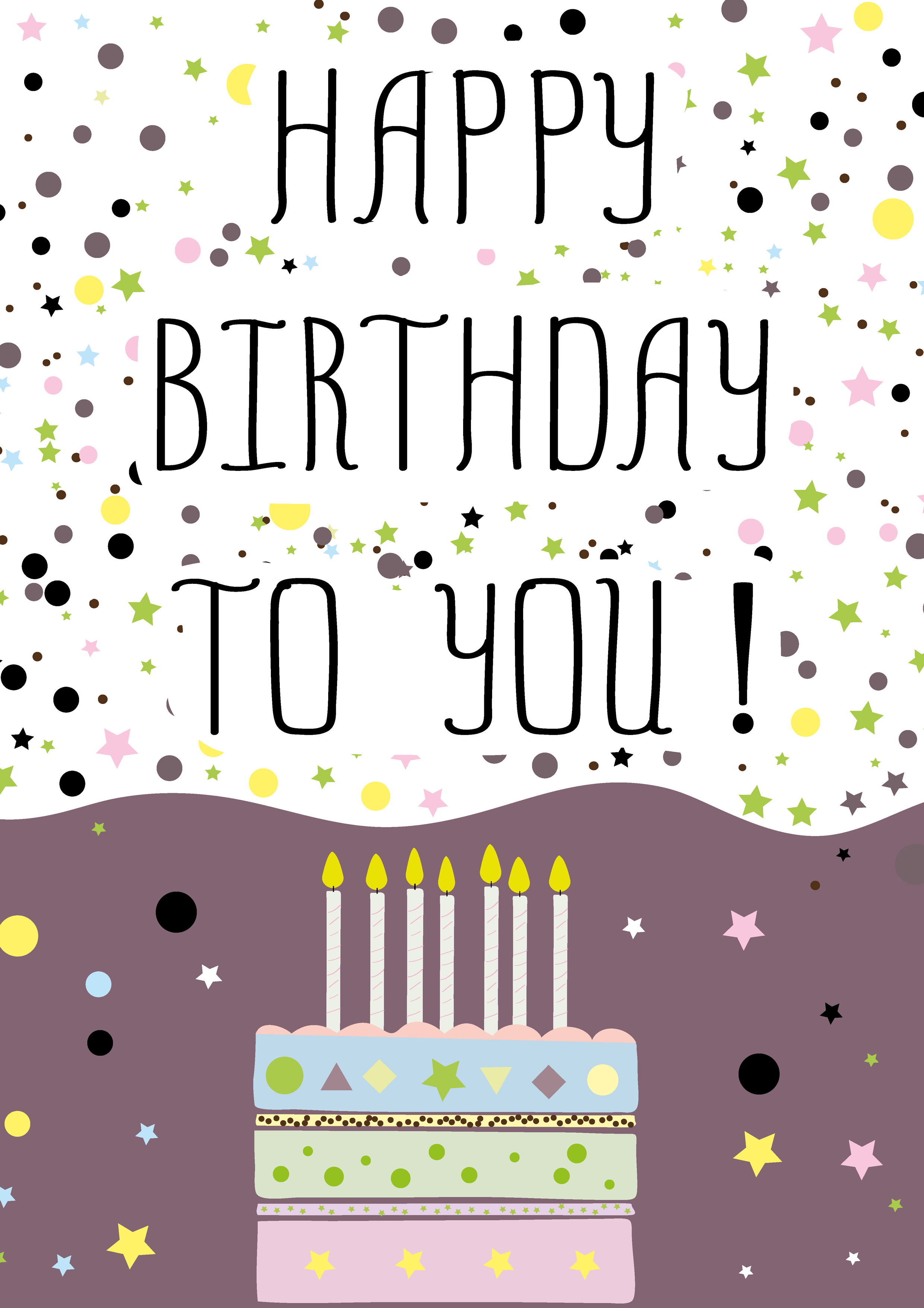 Rouladendekor Geburtstag 