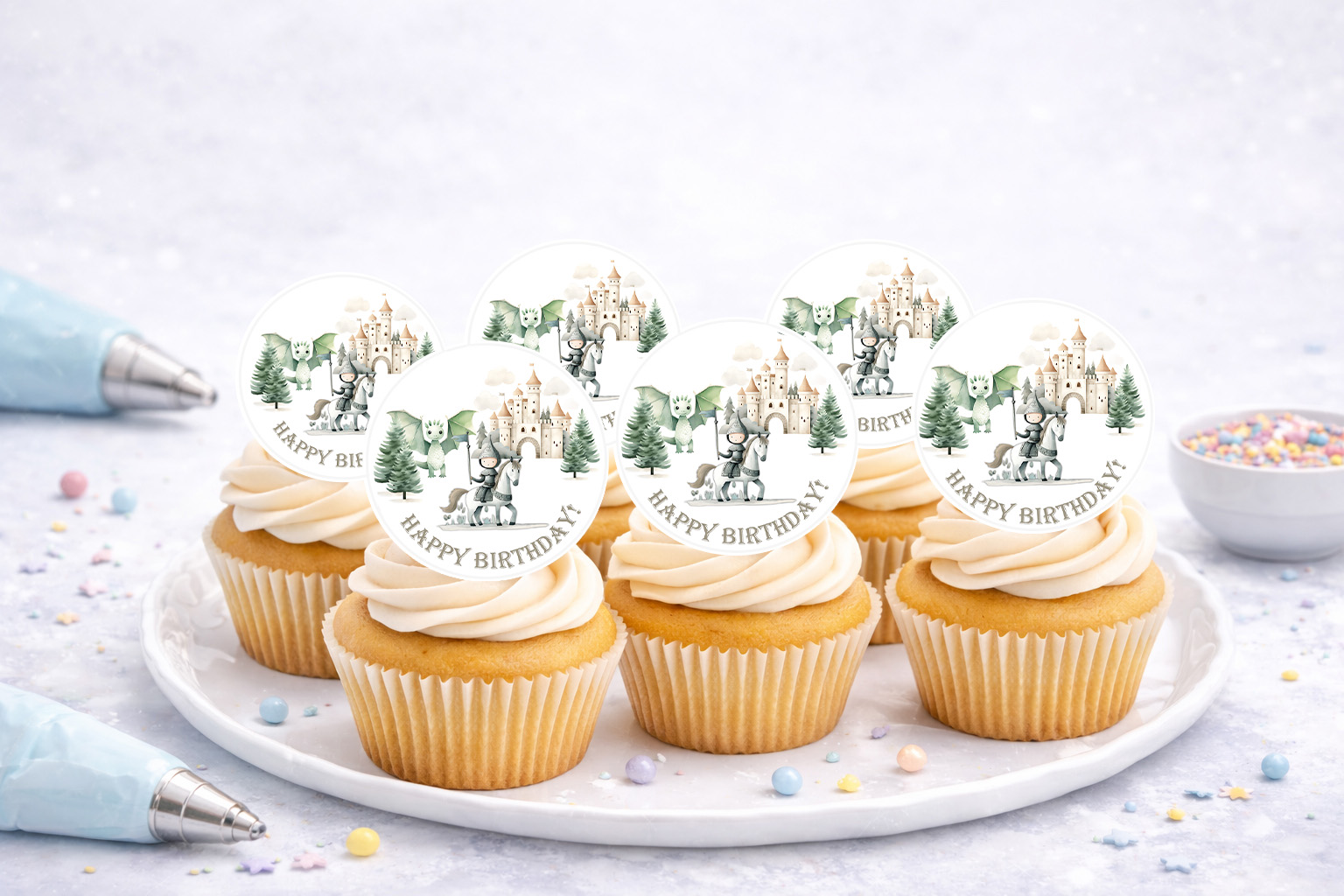 Muffinaufleger Ritter