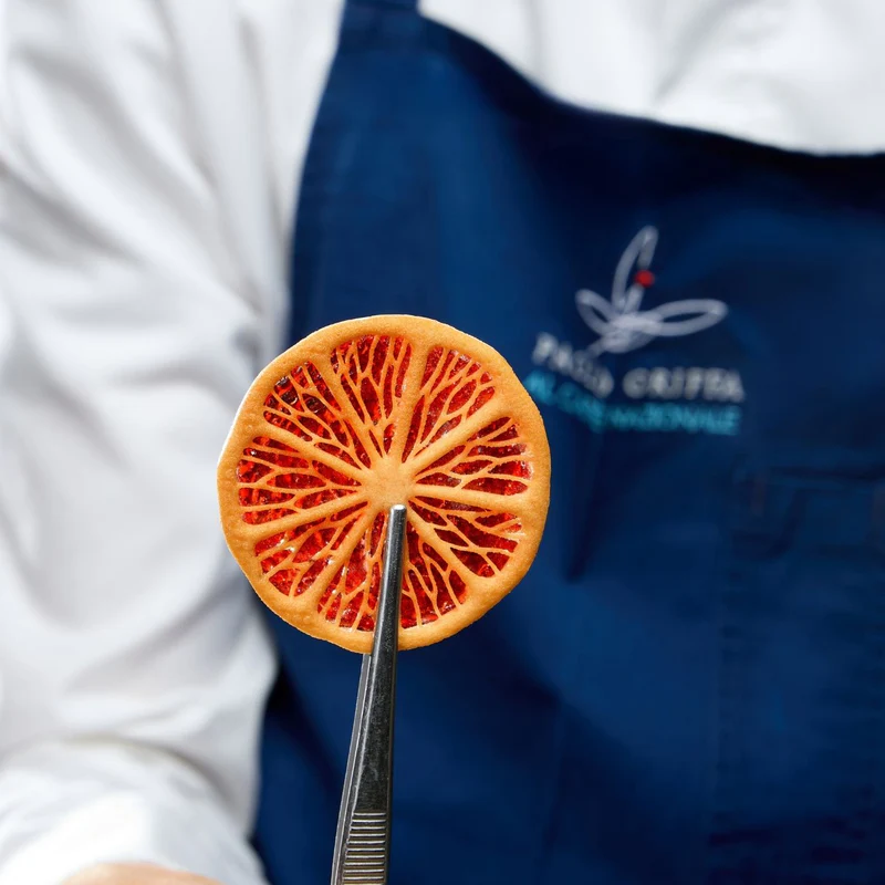 Pavoni Silikonmatte Citrus GG078 – Dekorationsmatte für Tuiles und feine Dessertdekore