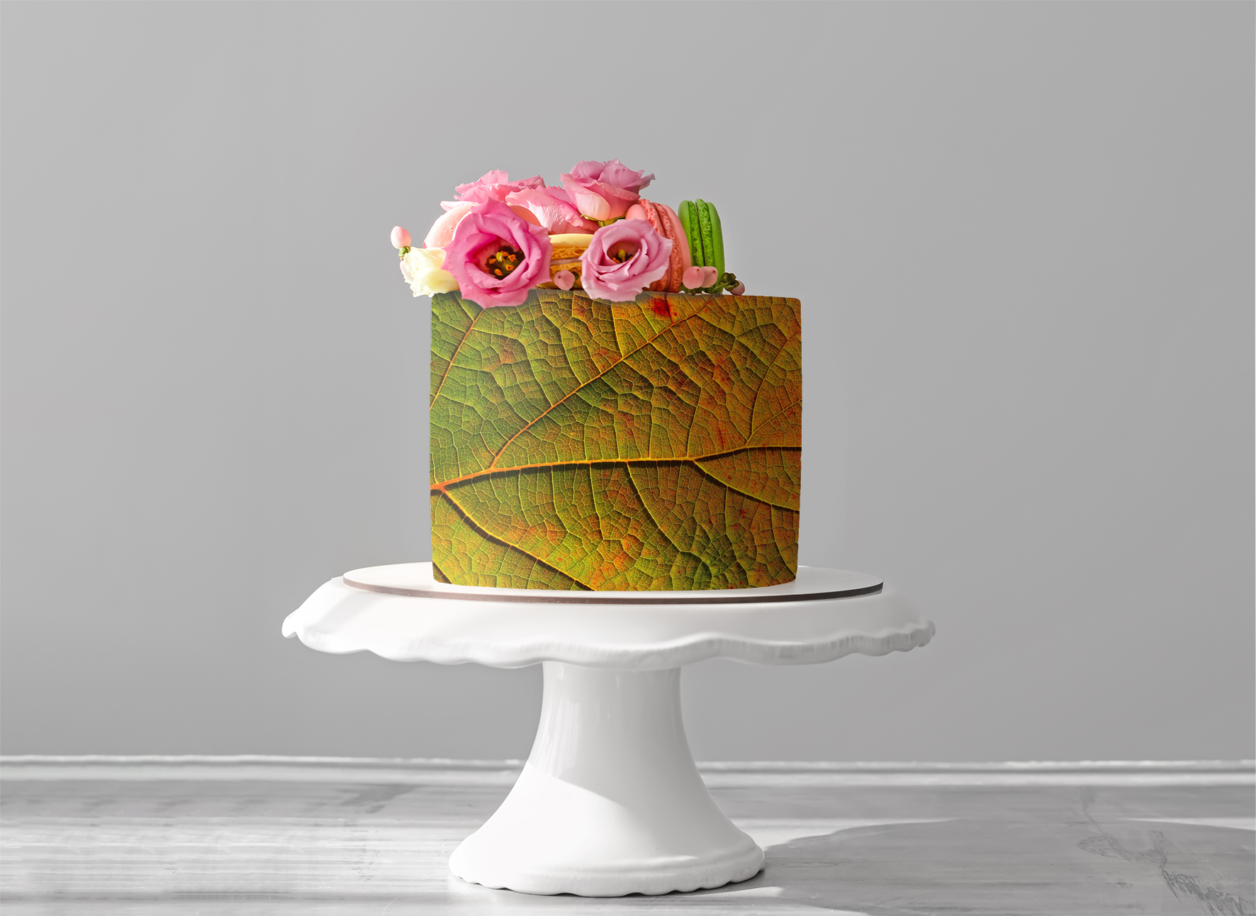Deko Fondant Blatt