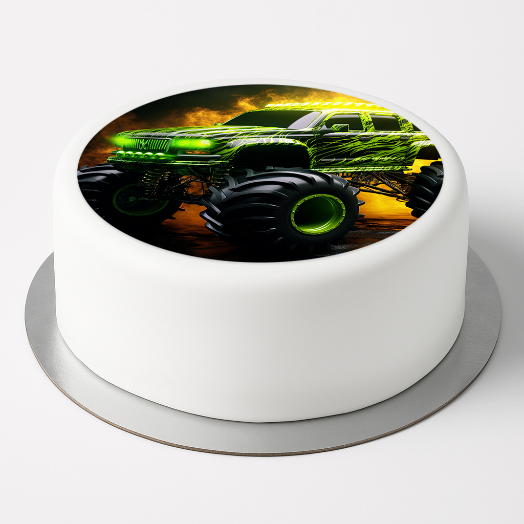 Tortenaufleger Monstertruck