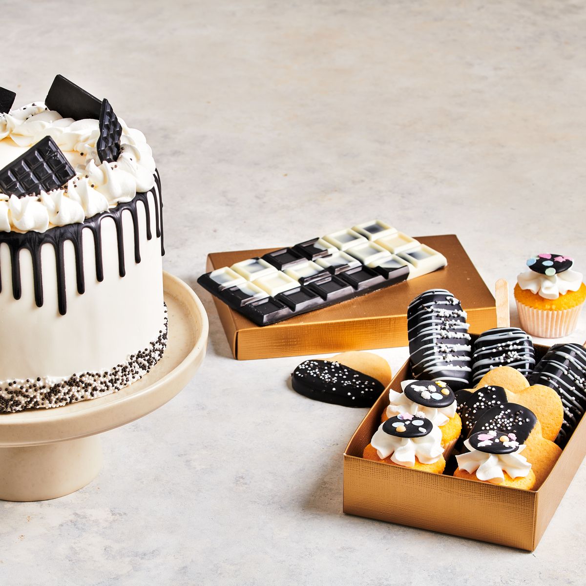 Deco Melts Schwarz 250 g – Schmelzdrops für Drip Cakes & Cake Pops