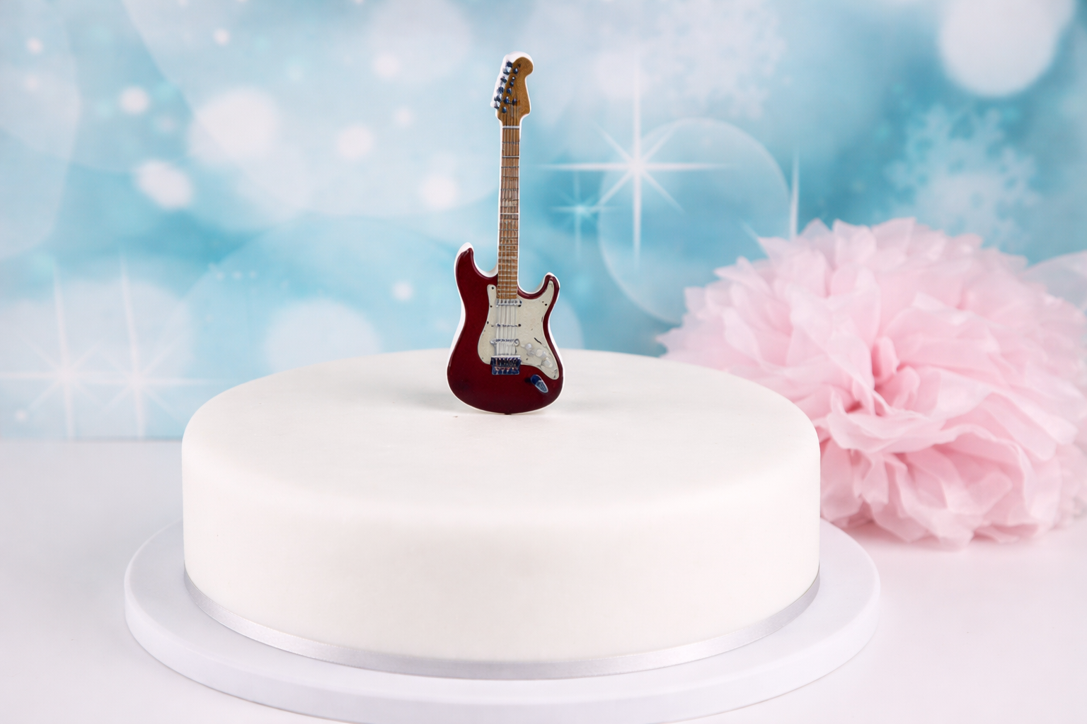 Cake Topper E-Gitarre – Rockige Tortendekoration für Musik & Geburtstag