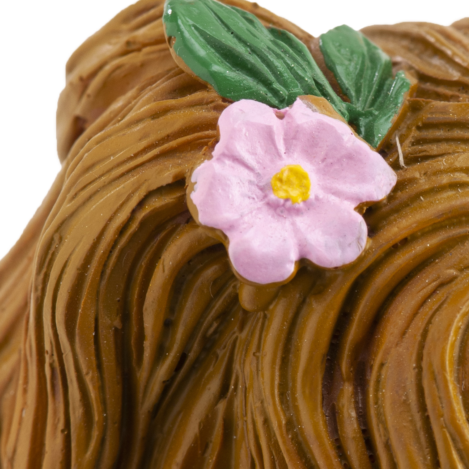 Hochzeitsfigur Brautpaar mit Sektgläsern & Kuss – 16 cm – Tortenfigur