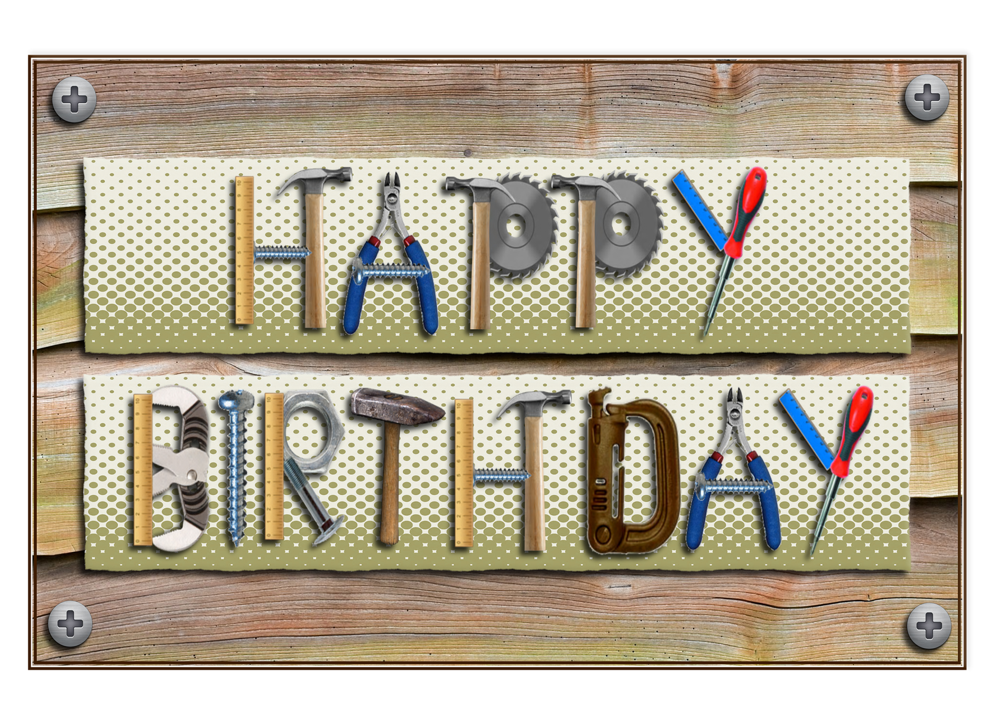 Tortenaufleger Happy Birthday