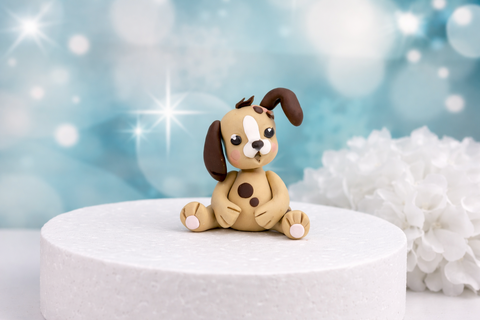 Tortenfigur Hund – niedliche Hunde-Tortendeko für Geburtstagstorte & Feier