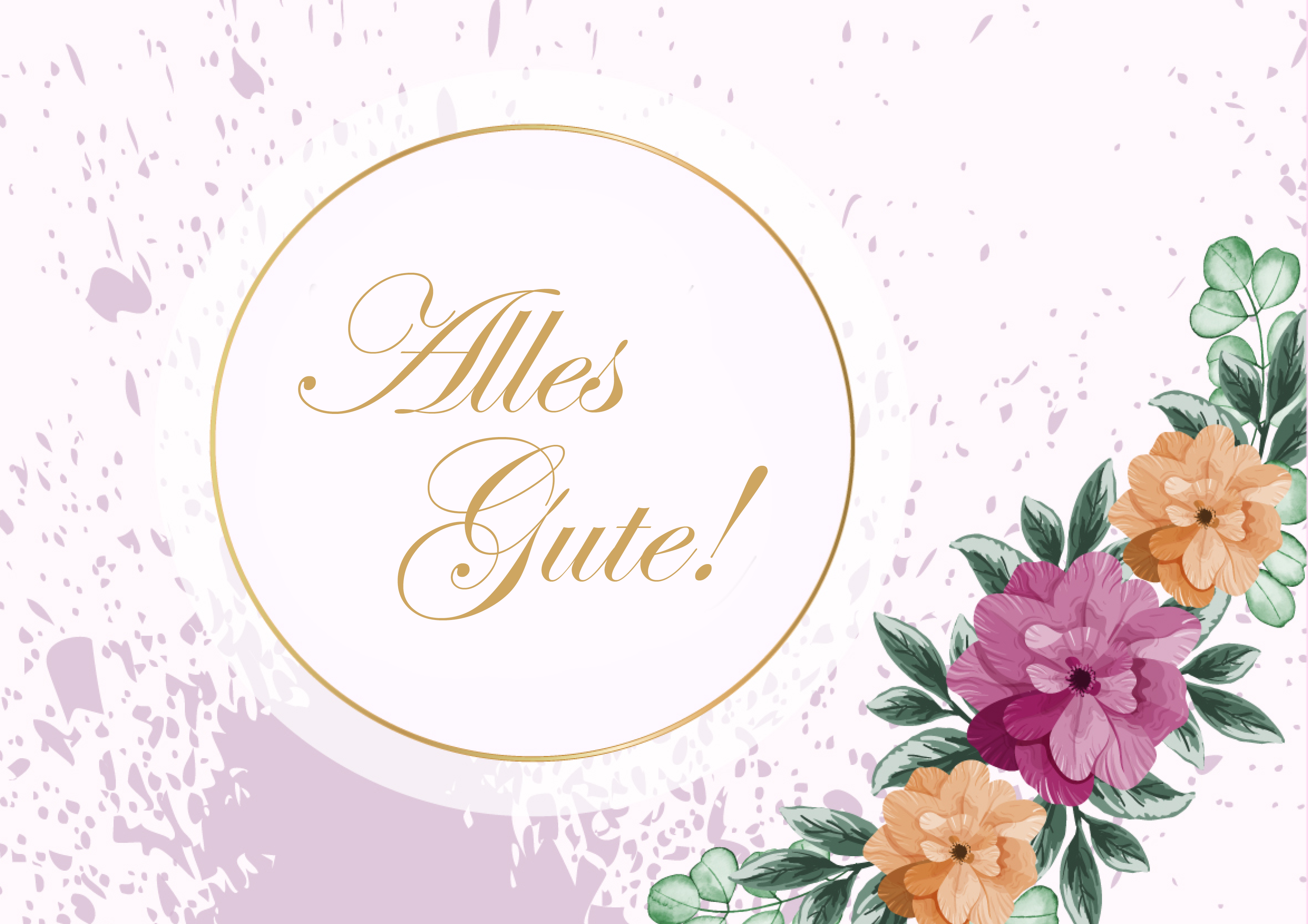 Rouladendekor Happy Birthday  