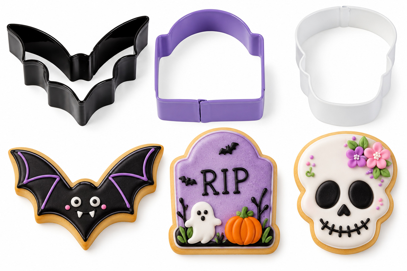 Ausstecher Set Halloween 3-teilig