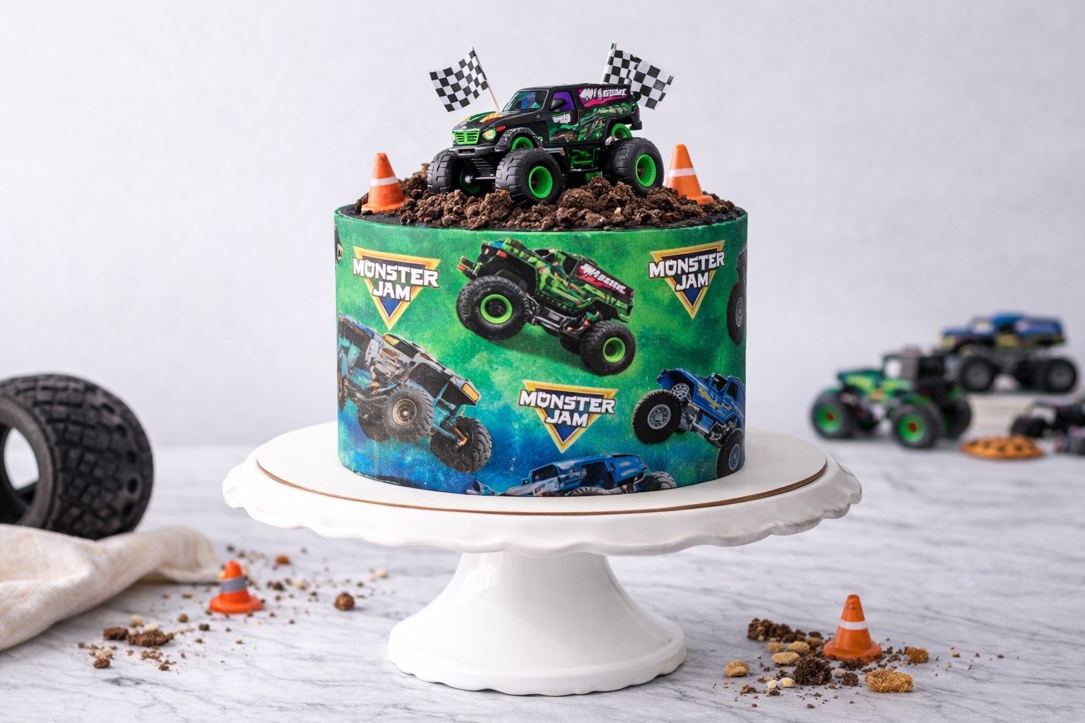 Deko Fondant Monstertruck