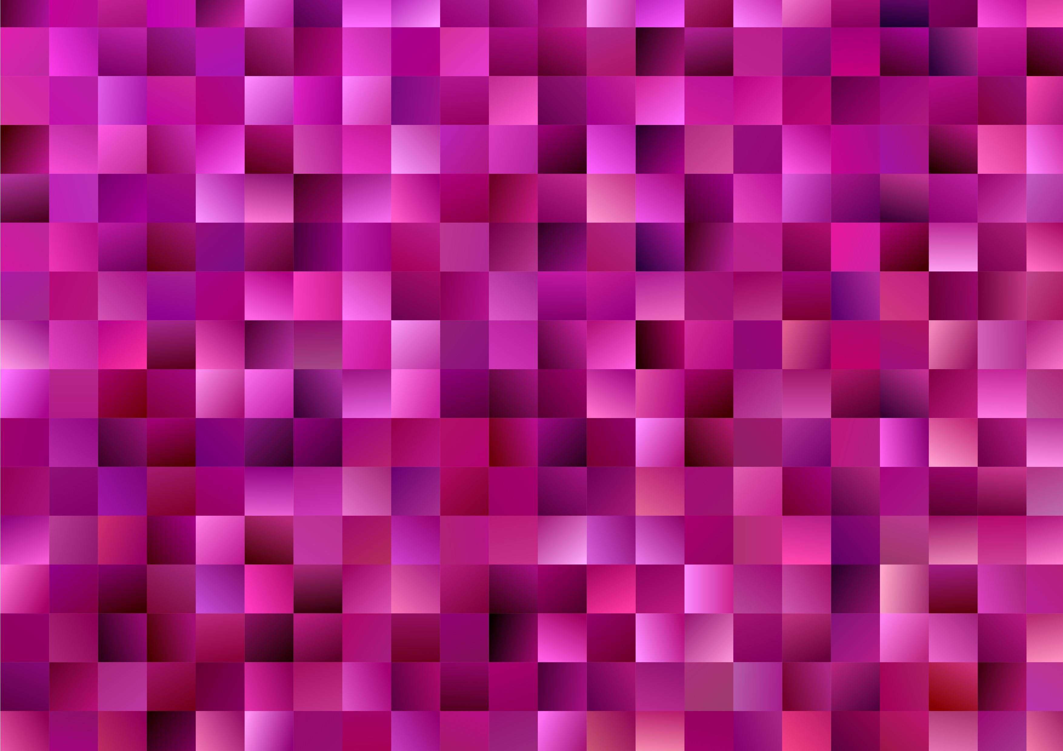 Deko Fondant Mosaik rosa