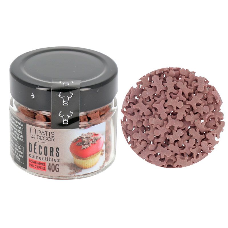 Essbare Dekoration „Lebkuchenmännchen“