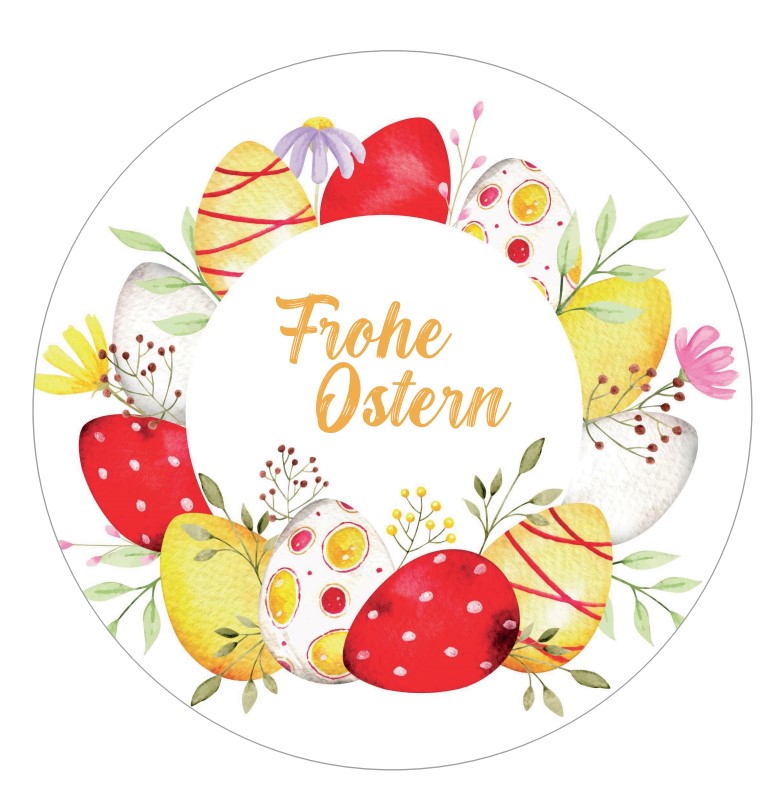Tortenaufleger Frohe Ostern