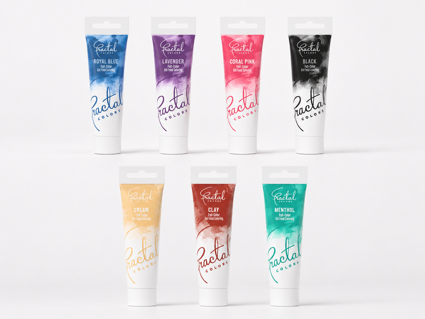 Gelfarben Set 7 tlg.  