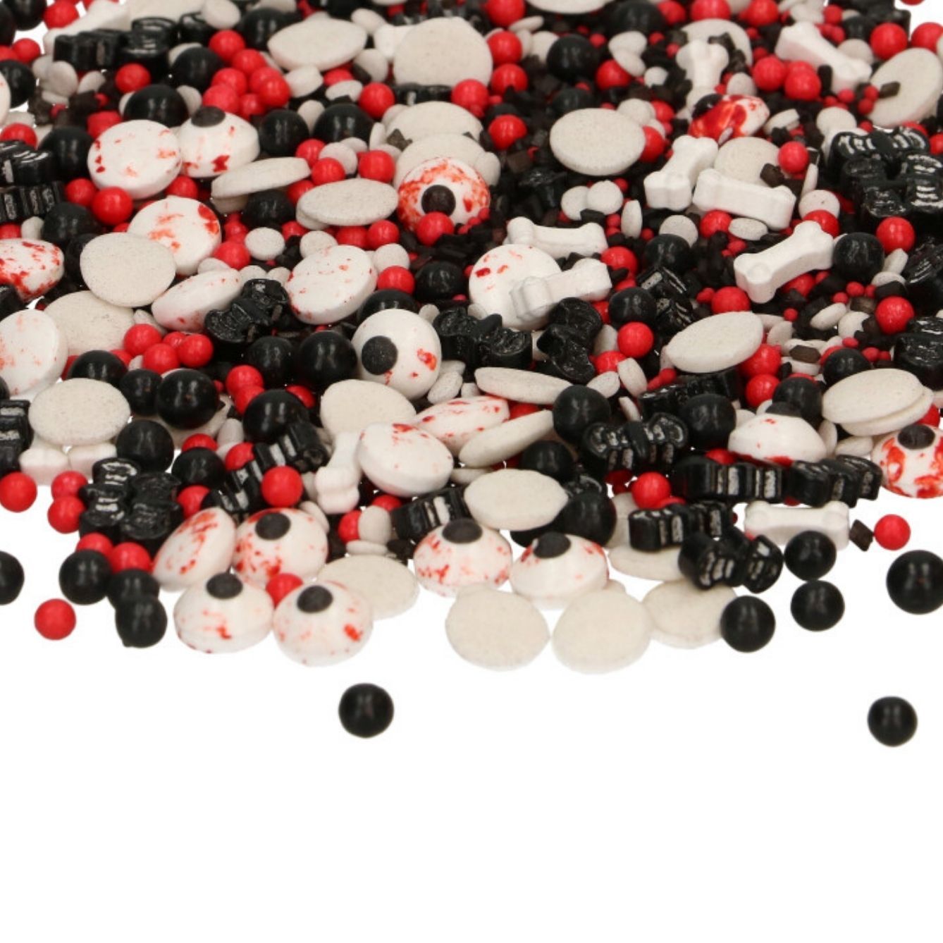 Zuckerdekoration 3D Sprinkle Medley Bloody and Bat 70 g